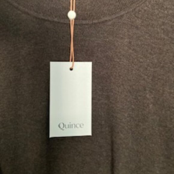 Lightweight Cotton Cashmere Crew Sweater-NWT - Picture 5 of 6